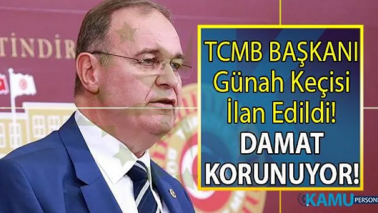 CHP Sözcüsü Faik Öztrak: Merkez Bankası Başkanı günah keçisi ilan edildi, damat korunuyor