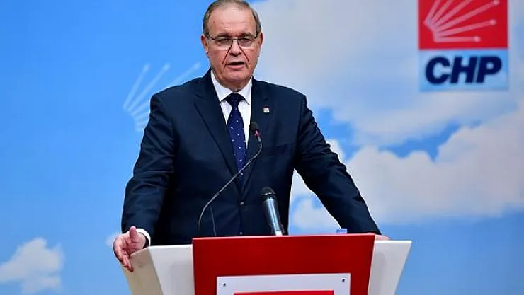 CHP Sözcüsü Faik Öztrak'tan Binali Yıldırım'a Flaş Sözler!