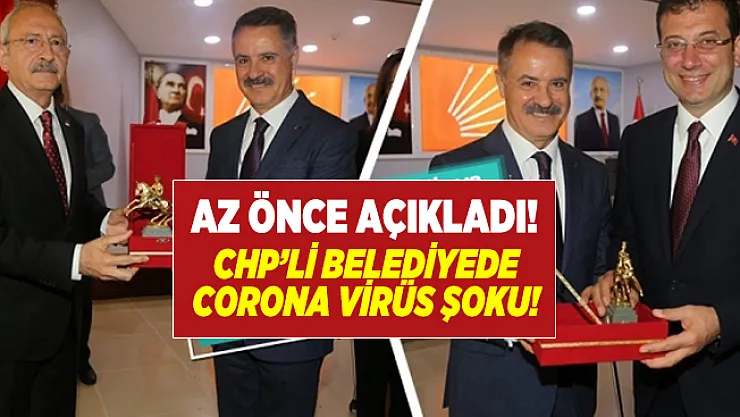 CHP'li belediyede corona virüs şoku! Belediye Başkanı Cemil Deveci corona virüse yakalandı!