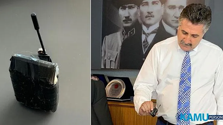 CHP'nin İzmir Bayraklı Belediye Başkanı Serdar Sandal'ın Makam Odasında Dinleme Cihazı Bulundu!