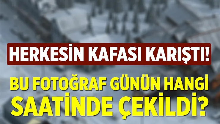 CIA'nın sorduğu o soru takipçilerinin kafasını karıştırdı! 'Bu görüntü günün hangi saatine ait?' Cevap herkesi şaşırttı!