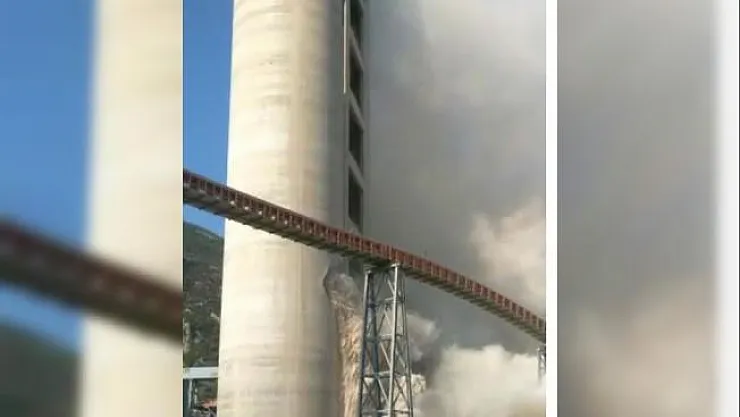 Çimento Fabrikasında Patlama !
