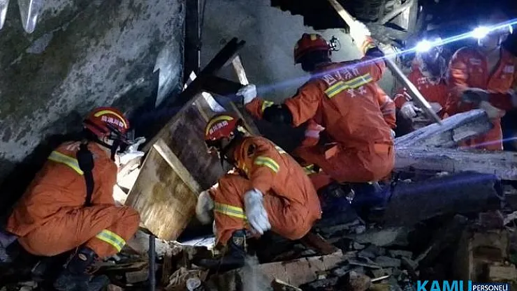 Çin'de 6 büyüklüğünde deprem meydana geldi! Çok sayıda ölü ve yaralı var