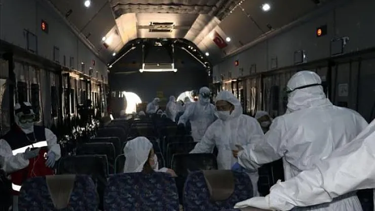 Çin'den gelen 42 kişi Ankara'da bulunan Araştırma hastanesinde 14 gün kontrol altında tutulacak!