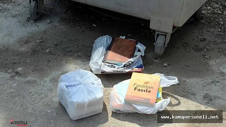 Çöpten FETÖ Elebaşı Gülen'e Ait Kitaplar Çıktı