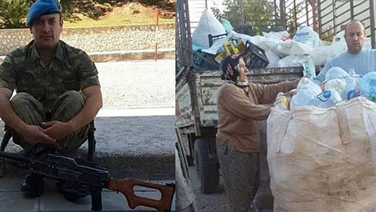 Çöpten Naylon Topluyordu! Gazi İçin Harekete Geçildi!