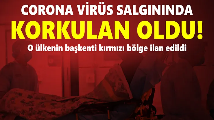 Corona virüs salgınında korkutan oldu! Fransa'da başkent kırmızı bölge ilan edildi
