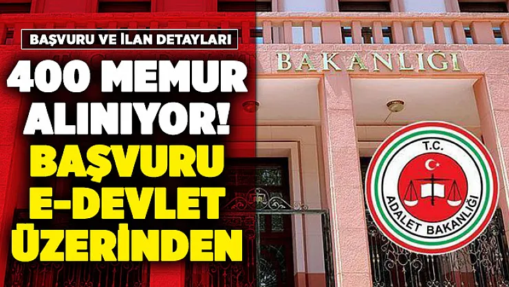 CTE 400 memur alımı başvuruları e-Devlet üzerinden