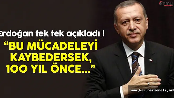 Cumhurbaşkanı Erdoğan 2023 hedefleriyle ilgili açıklama yaptı