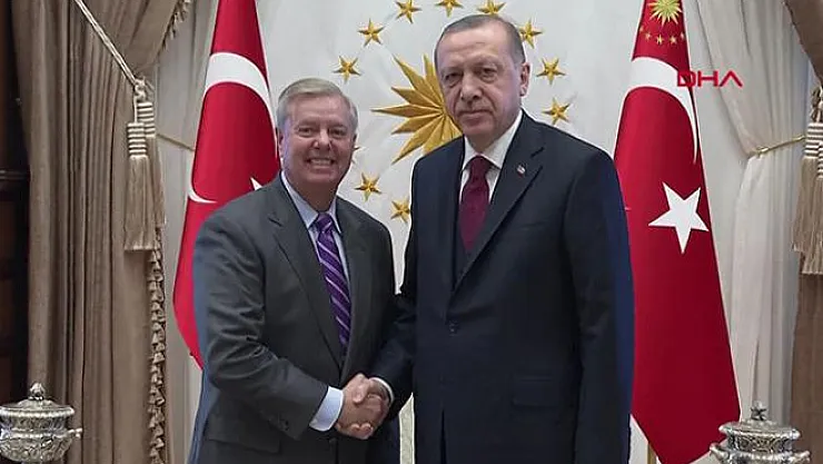 Cumhurbaşkanı Erdoğan, ABD'li senatör Graham ile görüştü