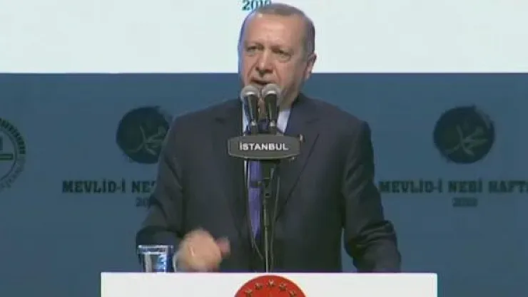 Cumhurbaşkanı Erdoğan: Allah bize muhacir olmayı nasip etti!