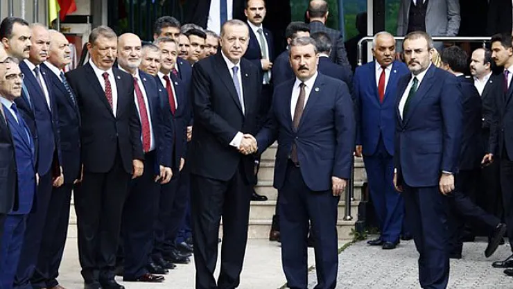 Cumhurbaşkanı Erdoğan BBP Lideri Destici'yi Ziyaret Etti!