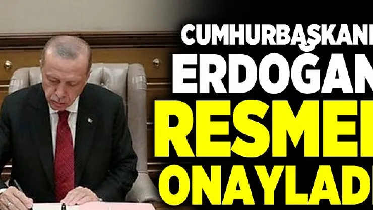Cumhurbaşkanı Erdoğan imzaladı, acil yürürlüğe girdi! 19 Mayıs Resmi Gazete kararları