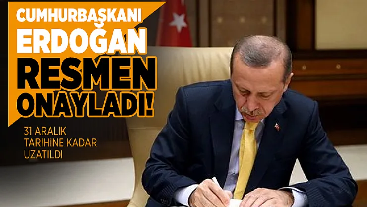 Cumhurbaşkanı Erdoğan onayladı Resmi Gazete'de Yayımlandı! Kısa Çalışma Ödeneği Başvurusu Süresi Uzatıldı!