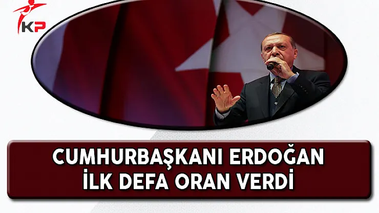 Cumhurbaşkanı Erdoğan: Referandum Sonucu Tahmini İlk Kez Rakam Belirtti!