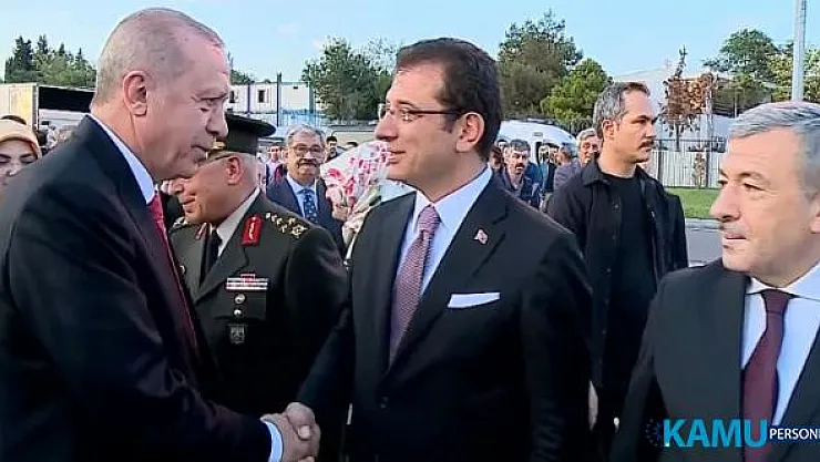 Cumhurbaşkanı Erdoğan ve Ekrem İmamoğlu ve Seçimden Sonra İlk Kez Aynı Karede!