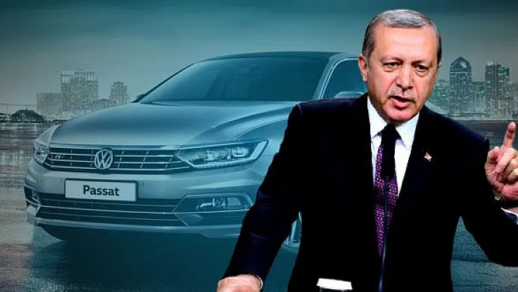 Cumhurbaşkanı Erdoğan'dan Volkswagen'in yatırımına Passat jesti!