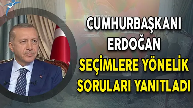 Cumhurbaşkanı Erdoğan'ın Seçim Açıklamaları (Anket Sonuçları, Bakanlıklar, Ek Gösterge, AB, Yerli Otomobil, F-35 Uçak Alımı)