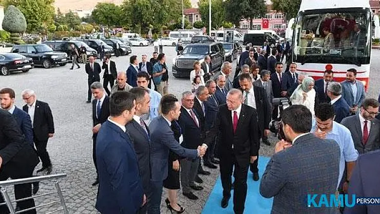 Cumhurbaşkanı R. Tayyip Erdoğan'dan Malatya'da Toplu açılış töreni sonrası Büyükşehir Belediyesi'ni Ziyaret Etti