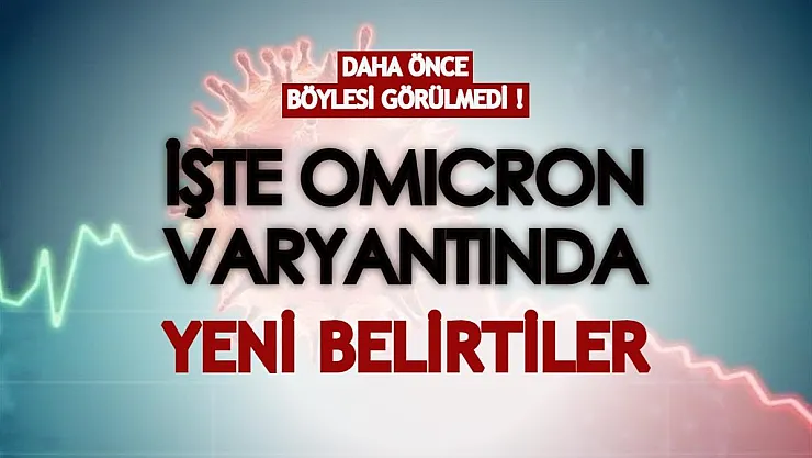 Daha önce böylesi görülmedi! İşte Omicron varyantında ortaya çıkan yeni belirtiler