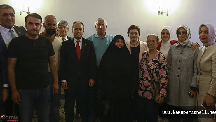 Darbe Girişimine Direnen Vatandaşlar Bakanlar İle Bir Araya Geldi
