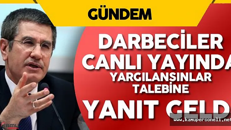 Darbeciler TRT'de Canlı Yayında Yargılanacak Mı ? Sorusuna Canikli'den Yanıt Geldi