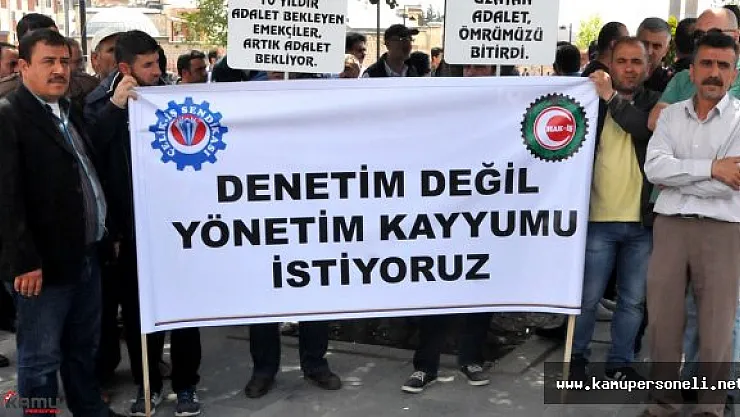 Demir Çelik Fabrikası İşçileri :&quotDenetim değil, yönetim kayyumu istiyoruz"