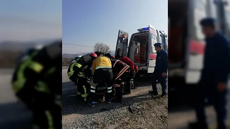 Denizli'de trafik kazaları: 6 yaralı