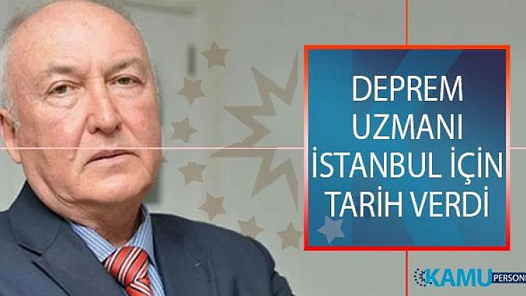 Deprem Uzmanı Prof. Dr. Övgün Ahmet Ercan İstanbul Depremi İçin Tarih Verdi! İstanbul Depremi Ne Zaman Olacak?