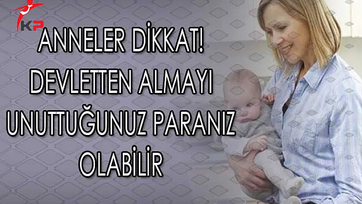 Devlet Annelere Destek Olmak Amacıyla Farklı Alanlarda Ödemeler Yapıyor