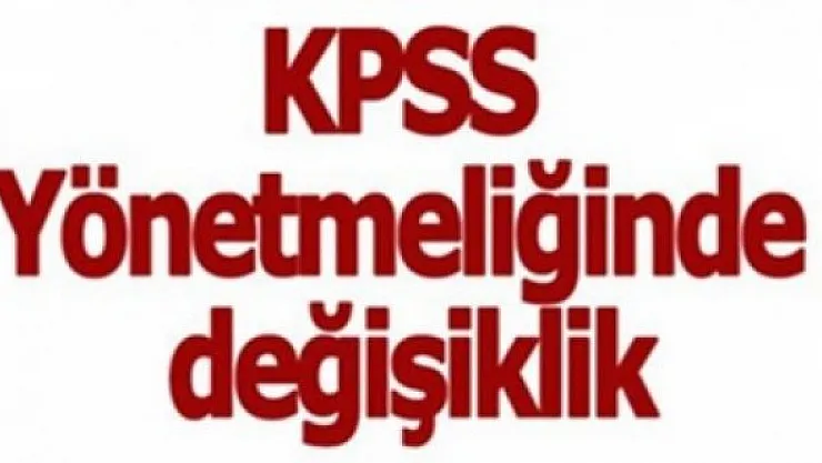 Devlet Personel Başkanlığı KPSS Yönetmeliği Hakkında Açıklamalarda Bulundu