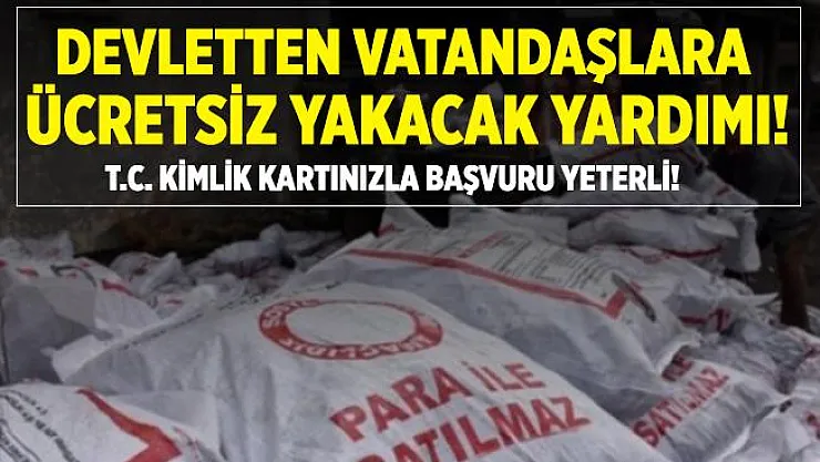 Devlet vatandaşlara yakacak yardımları yapıyor! Odun kömür yardımı başvurusu nasıl yapılır? Devlet yakacak yardım başvurusu!