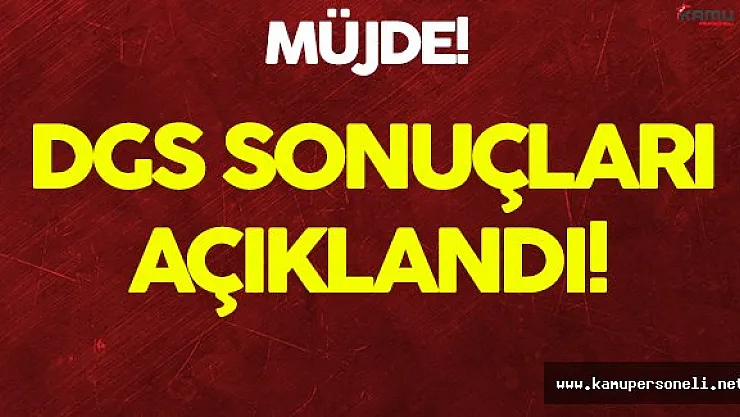 Dikey Geçiş Sınavı (DGS) 2016 Sonuçları Açıklandı
