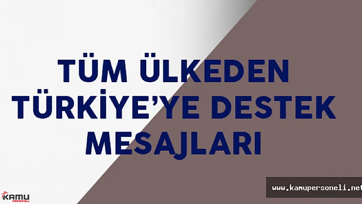 Dışişlerden Tepkiler Çığ Gibi Büyüyor!