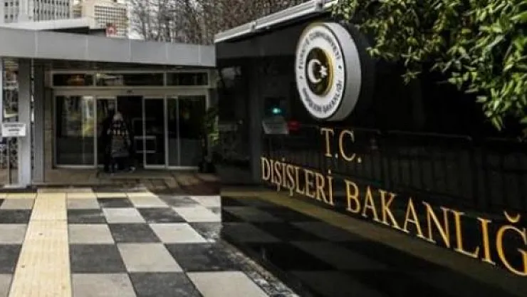 Dışişleri Bakanlığından İsrail'e Tepki