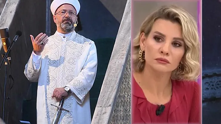 Diyanet İşleri Başkanı Prof. Dr. Ali Erbaş'tan Esra Erol'da programındaki olaylar hakkında flaş açıklama!
