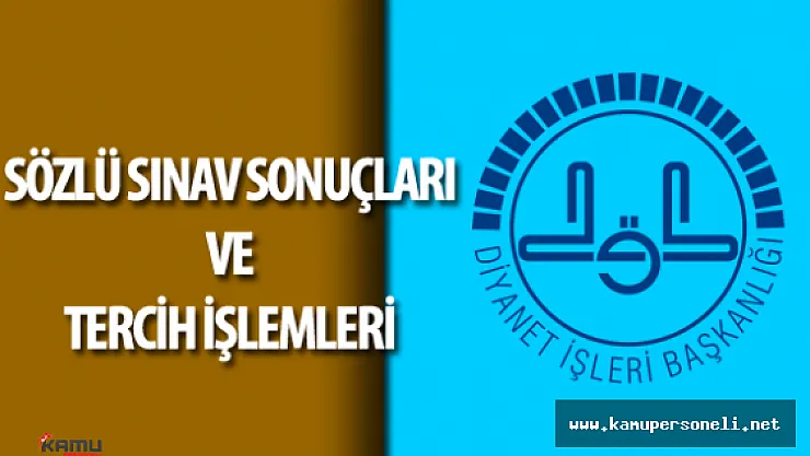 Diyanet İşleri Başkanlığı 550 Sözleşmeli Personel Alımı Sonuçları Açıklandı
