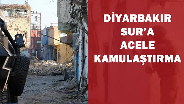 Diyarbakır Sur İlçesinin Büyük Kısmı Kamulaştırılıyor
