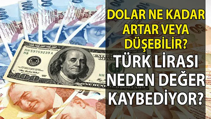 Dolar kuru ne kadar yükselir veya düşer?