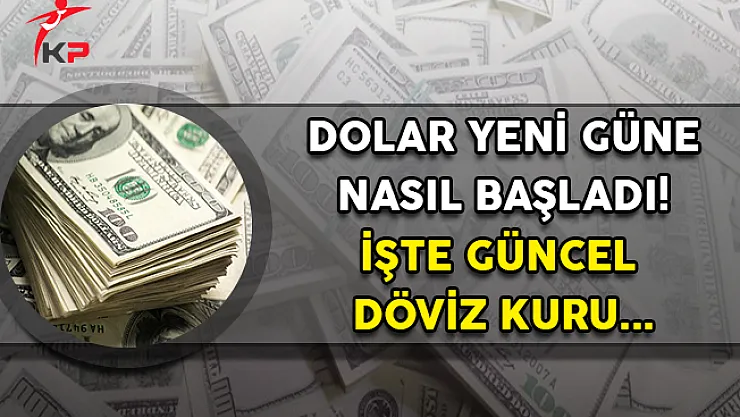 Dolar Yeni Güne Sakin Başladı! Dolar Ne Kadar Oldu?