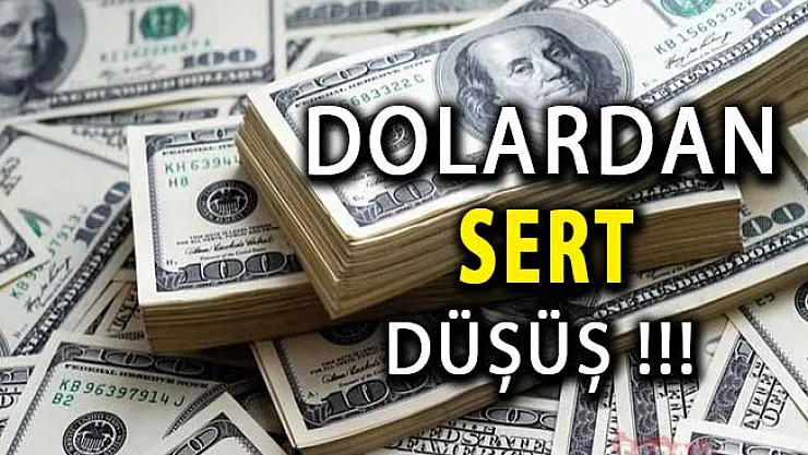 Dolardan Sert Düşüş ! Dolar ve Euro Kaç TL Oldu? İşte Güncel Döviz Fiyatları