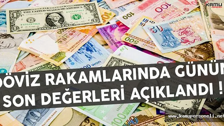 Döviz Fiyatlarında Günün Son Rakamları Açıklandı