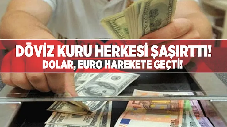 Döviz kuru herkesi şaşırttı! Dolar, Euro harekete geçti! Dolar/Euro kaç tl?