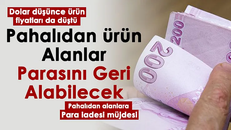 Döviz sonrası çok sayıda ürüne indirim yapıldı! Pahalıdan ürün alanlara müjde geldi: Paranızı geri alabilirsiniz