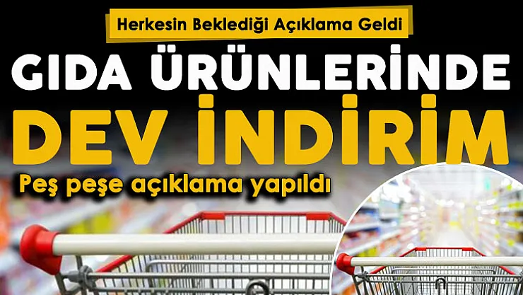 Dövizdeki düşüşten sonra beklenen haber geldi: Marketlerde gıda fiyatlarında dev indirim