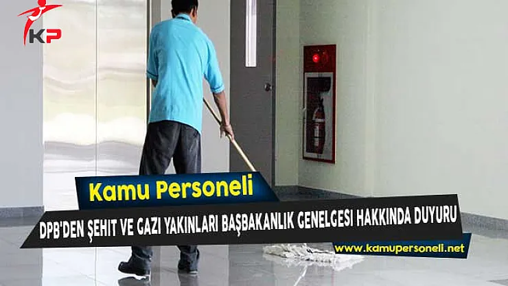 DPB'den Şehit ve Gazi Yakınları Başbakanlık Genelgesi Hakkında Duyuru