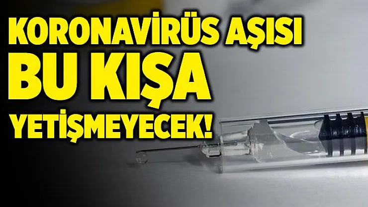 DSÖ duyurdu! Koronavirüs aşısı bu kışa yetişmeyecek!