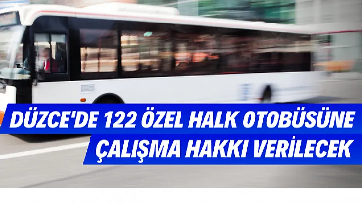 Düzce Belediyesi ulaşım ihalesi!