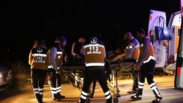 Düzce'de 'pat pat' devrildi: 3 yaralı