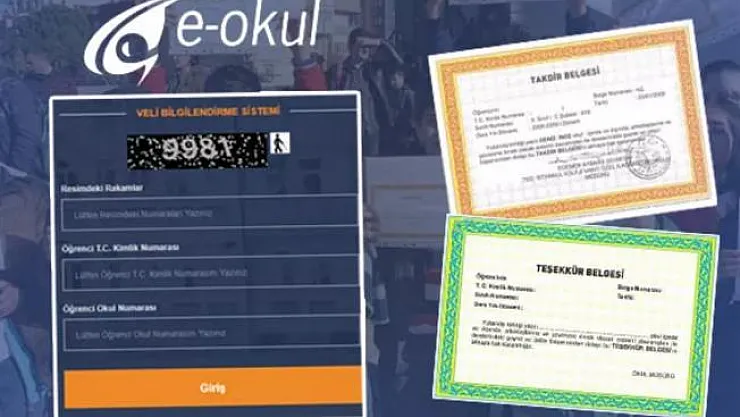 E Okul VBS öğrenci girişi nasıl yapılır? E Okul Veli Bilgilendirme Sistemi Karne, takdir ve teşekkür belgesi sorgulama